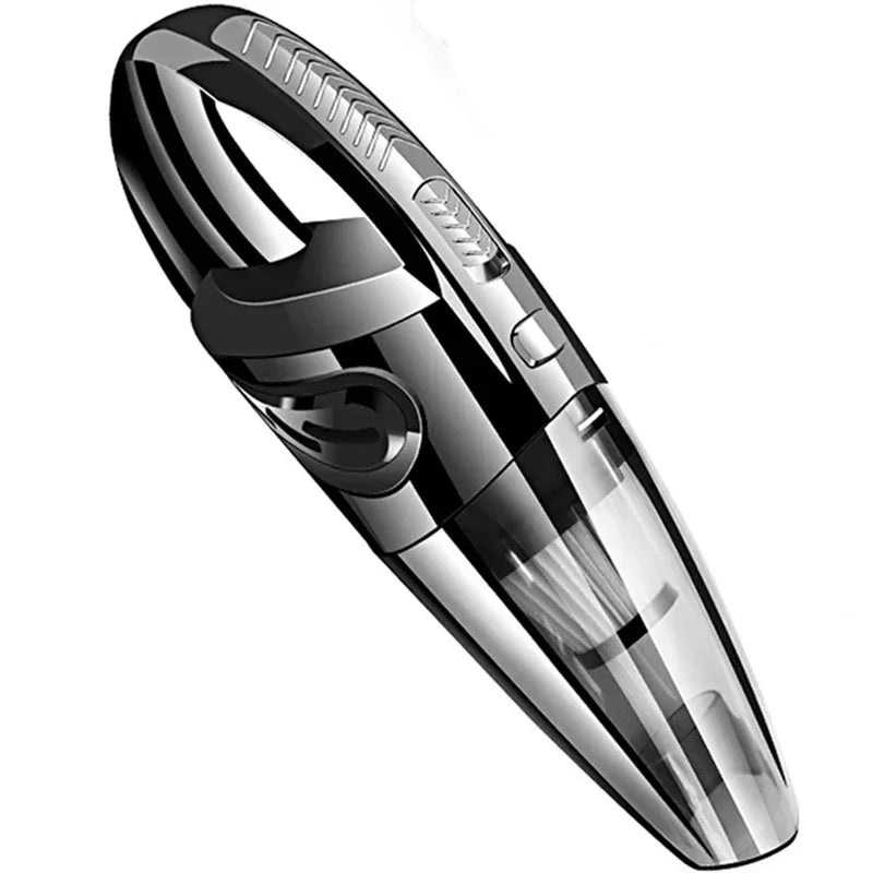 Portable Handheld Vacuum Cleaner – USB Rechargeable Mini Hoover for Car, Home & Office (High Suction Power)