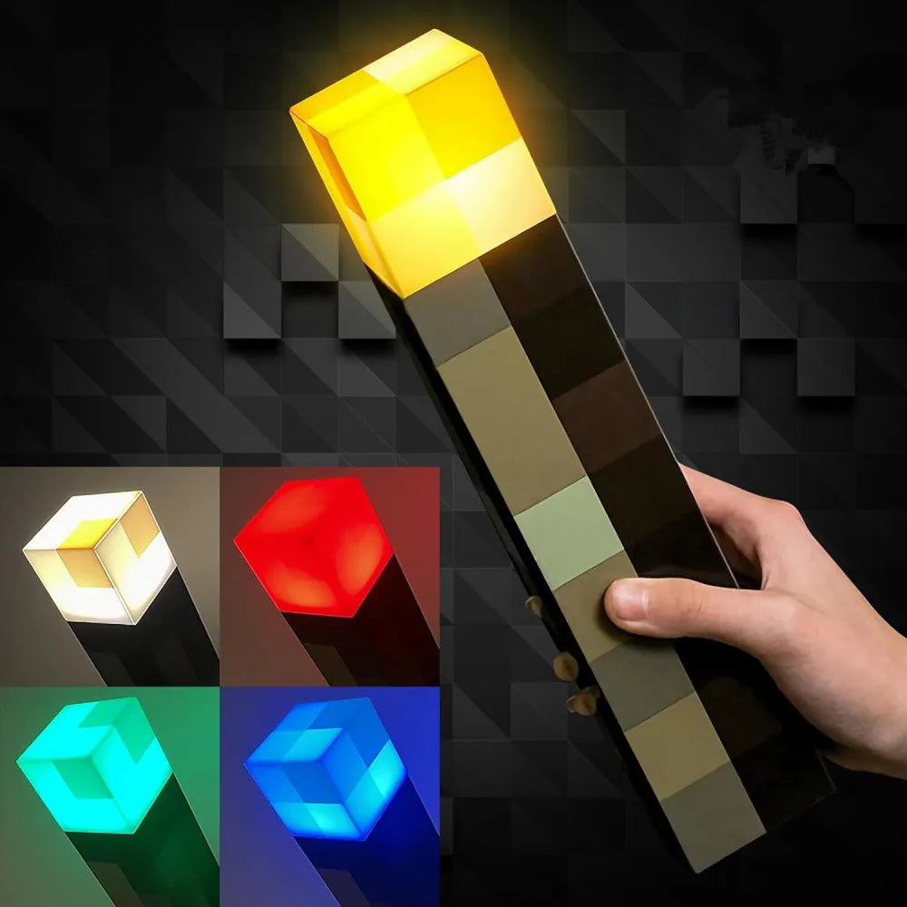 “BlockLight™ Pixel Lamp – Retro Glow for Every Gamer’s Space”