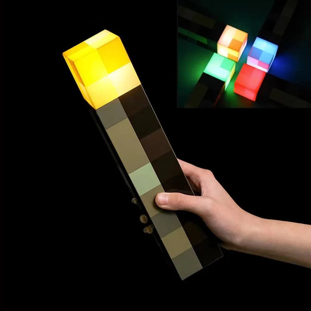 “BlockLight™ Pixel Lamp – Retro Glow for Every Gamer’s Space”