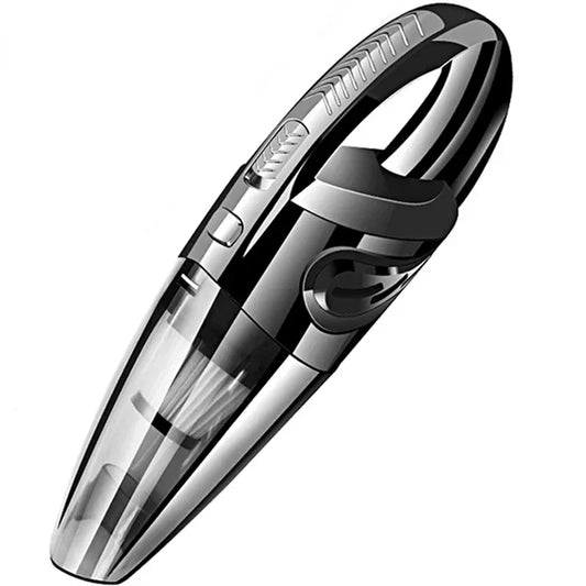 Portable Handheld Vacuum Cleaner – USB Rechargeable Mini Hoover for Car, Home & Office (High Suction Power)